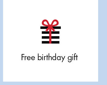 Free birthday gift