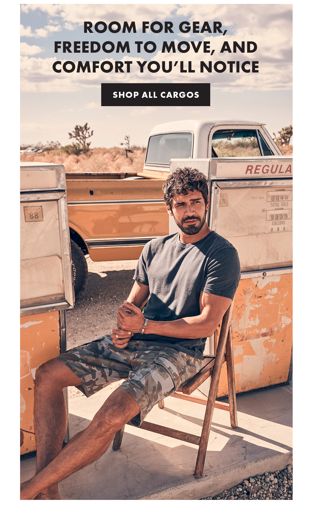Room for Gear, Freedom To Move, And Comfort You'll Notice - Shop All Cargos