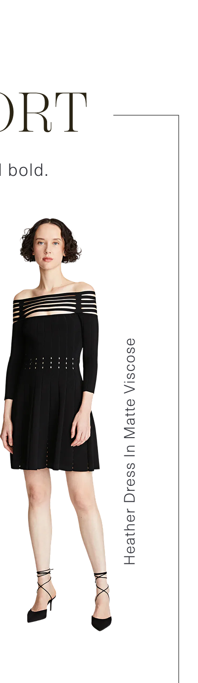 Shop the Heather Dress in Matte Viscose