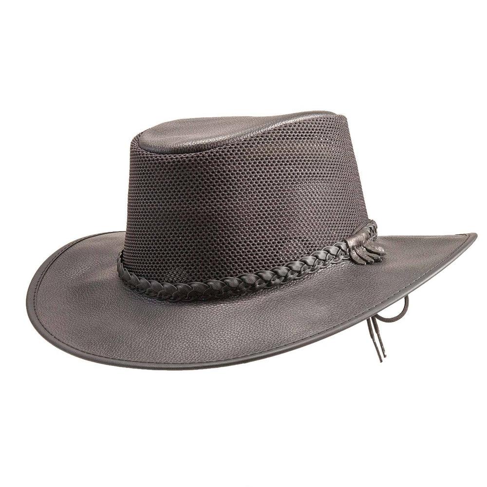 Image of Breeze | Mens Midnight Wide Brim Sun Hat
