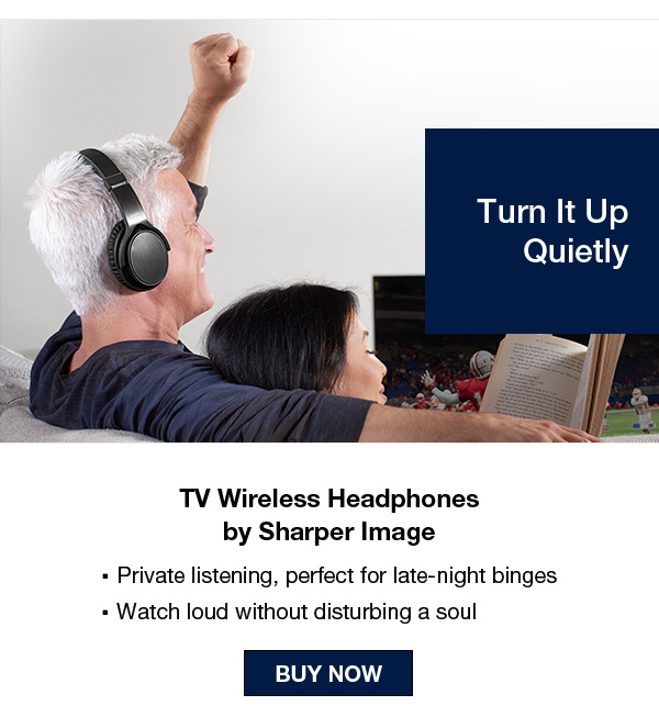 TV Wireless Headphones by Sharper Image
