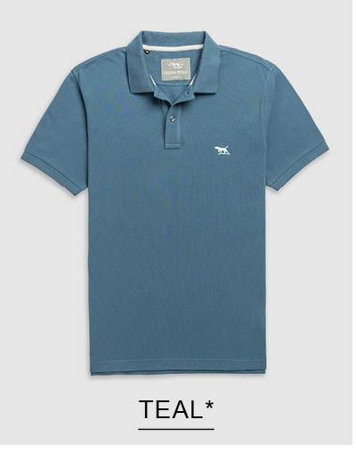 Shop Gunn Polo, Teal online and instore at Rodd & Gunn