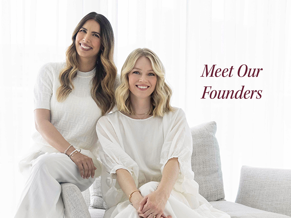 Meet our Founders Lindsay Ellingson & Divya Gugnani