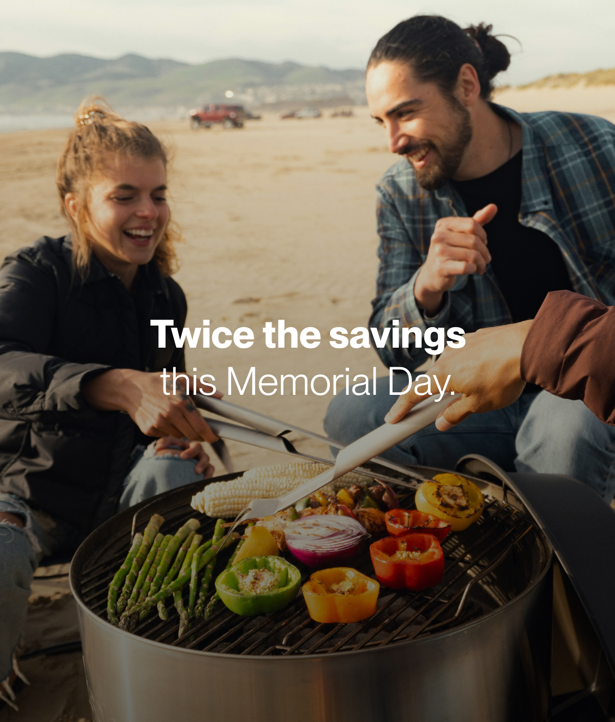 Twice the savings this Memorial Day.