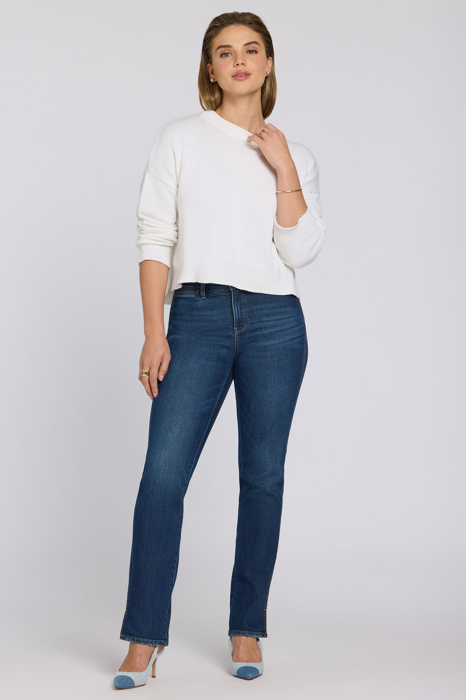 Image of Marilyn Straight Jeans - Sunset Villa