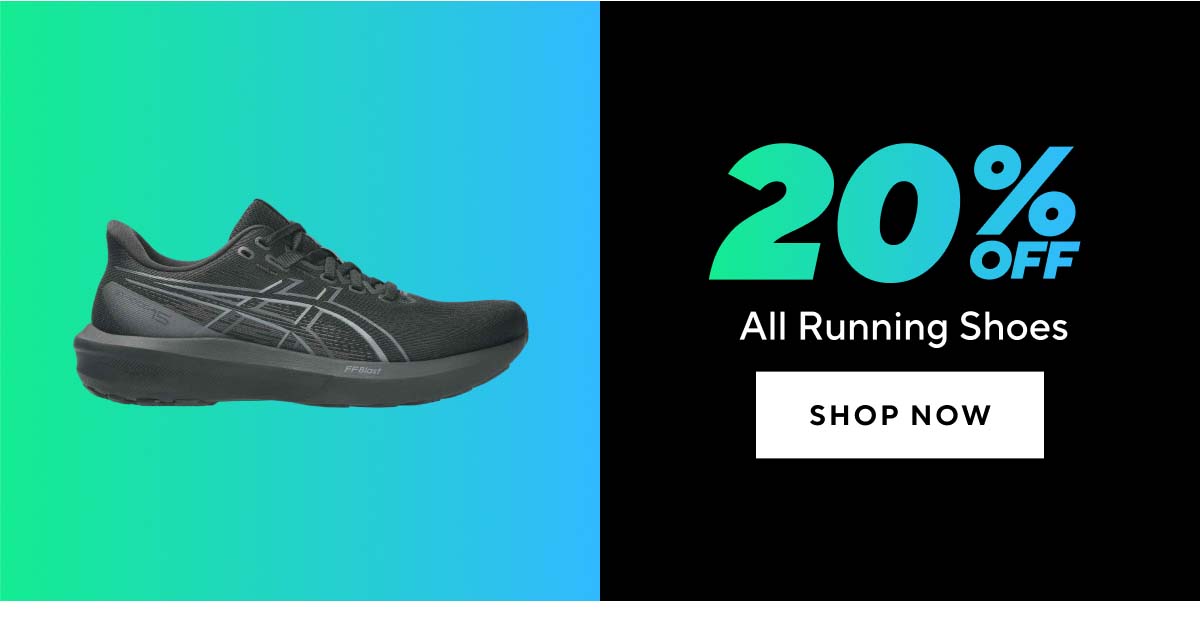 20% Off All Running Shoes