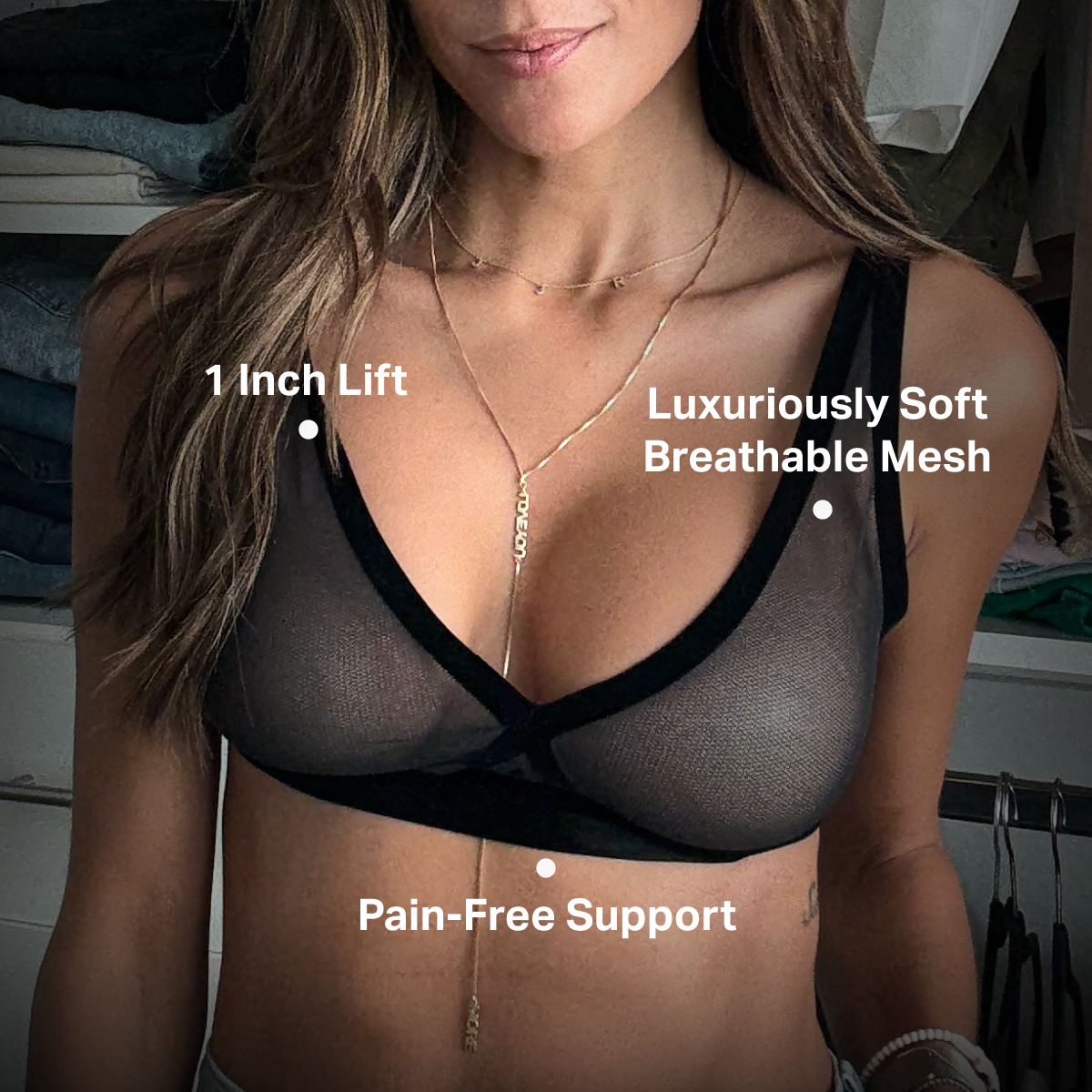 Luxuriously Soft Breathable Mesh