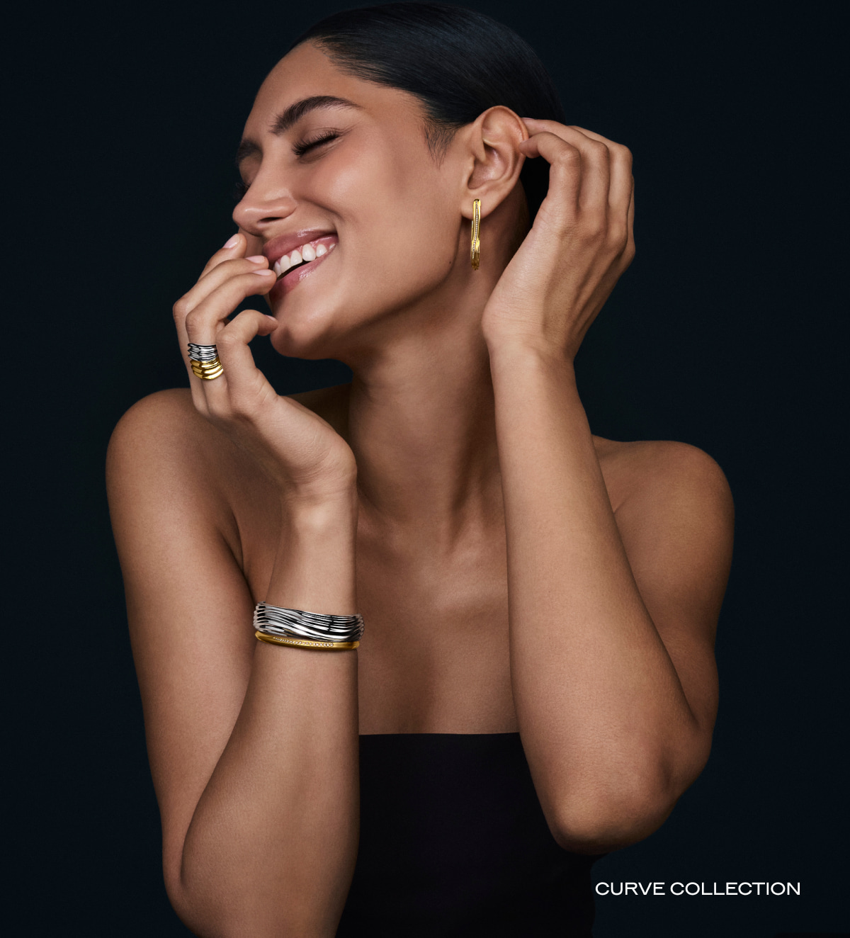 NEW MOVADO CURVE JEWELRY
