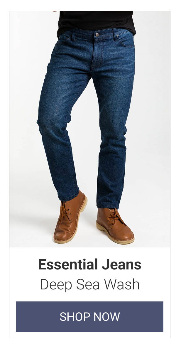Deep Sea Wash Essential Jeans