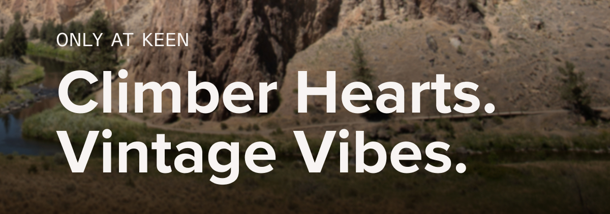 Climber Hearts. Vintage Vibes.