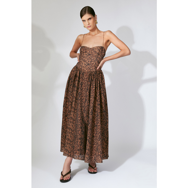 Estie Printed Maxi Dress