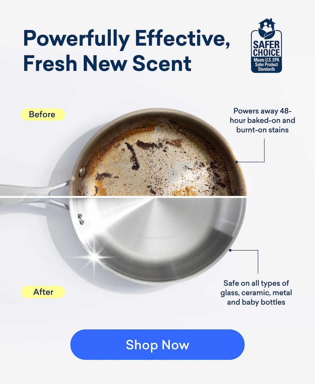 Check out our newly reformulated Dishwasher Detergent Tablets!