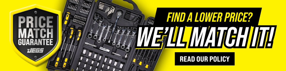 Find a lower price? We'll match it!