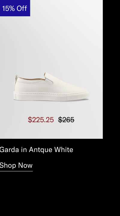 Garda in Antique White. Shop Now