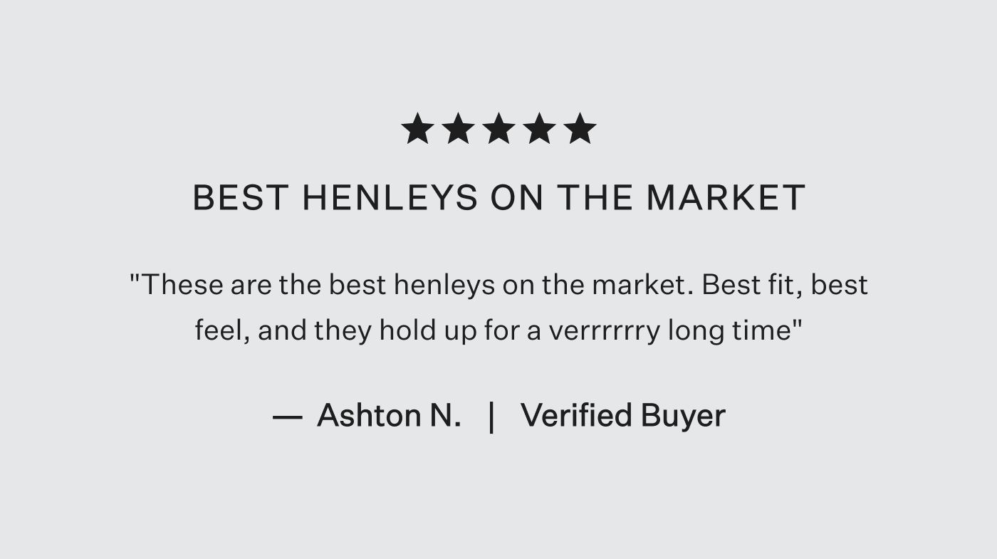 AO Henley Curve-Hem Tee Reviews