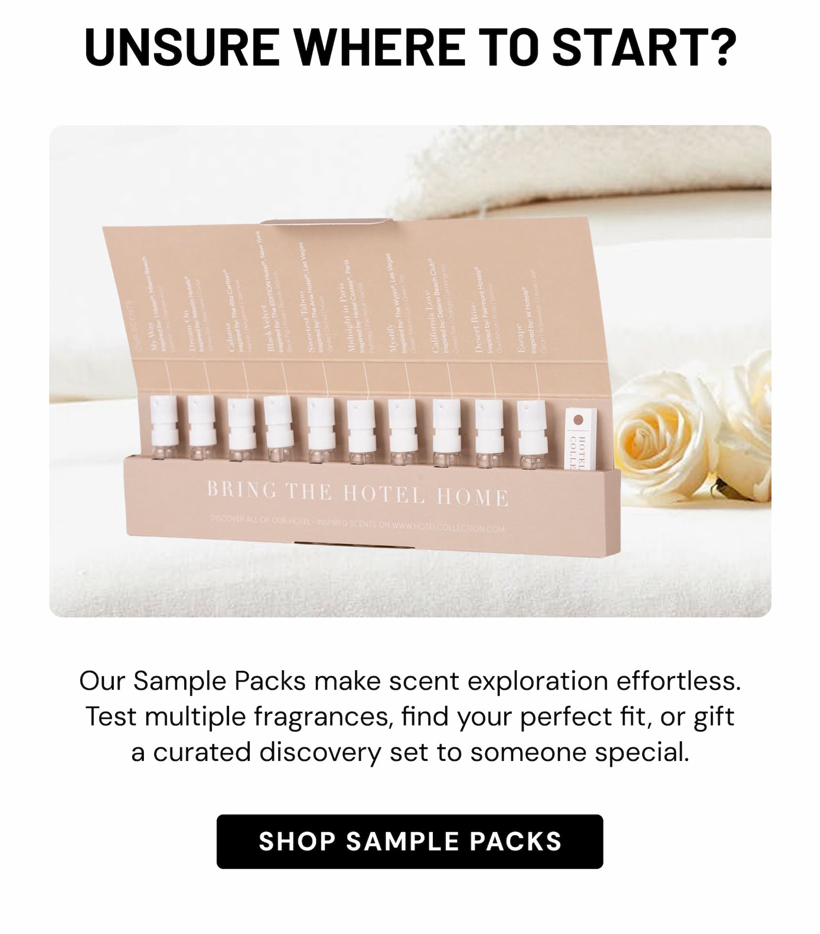 SHOP SAMPLE PACKS