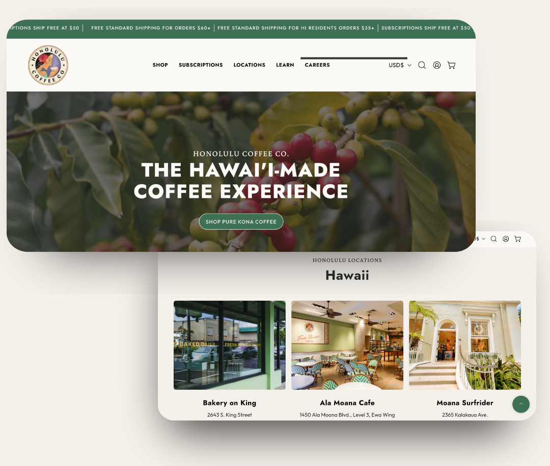 images from the new website