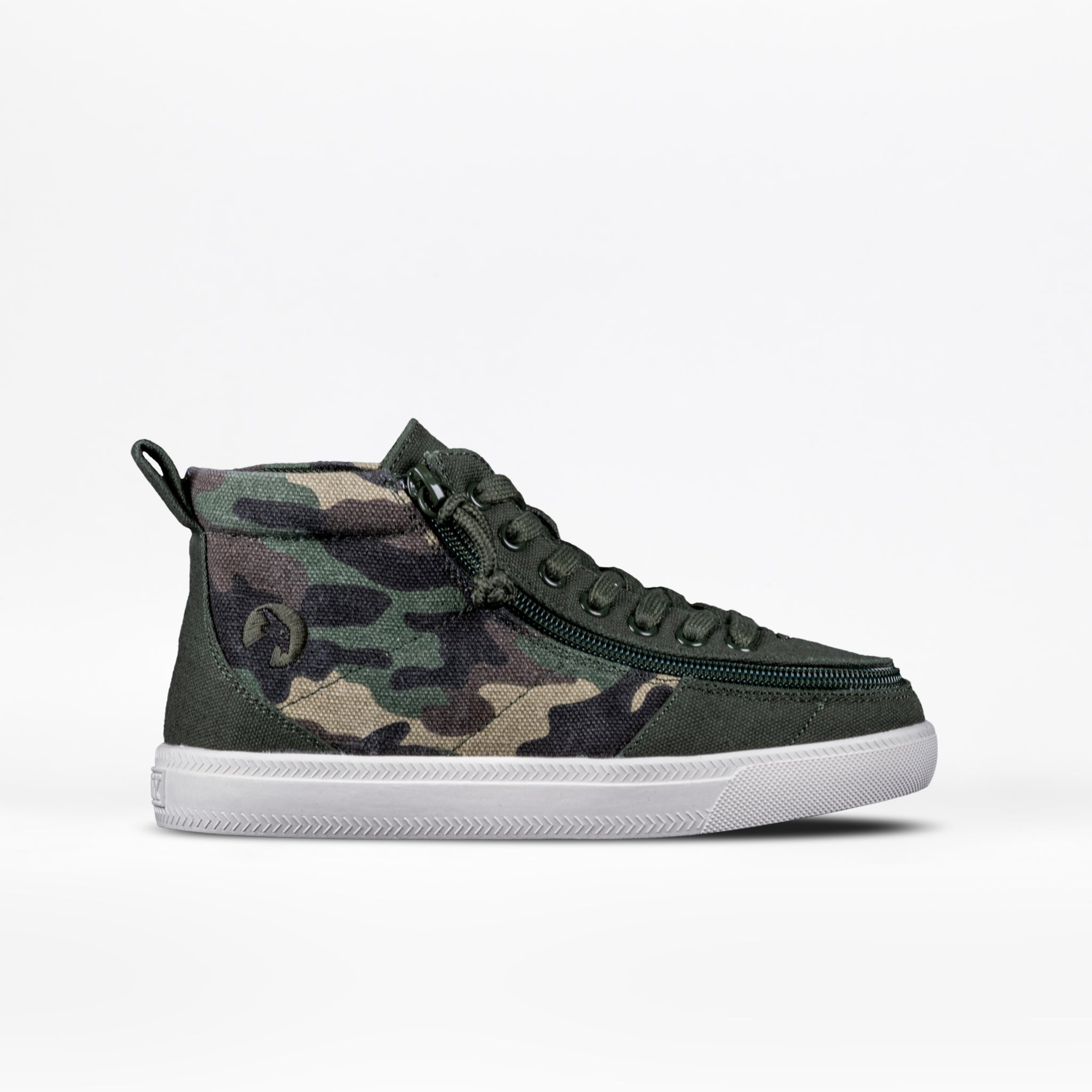SALE - Olive Camo BILLY Classic D|R High - WDR (Wide) / 12 US Little Kid