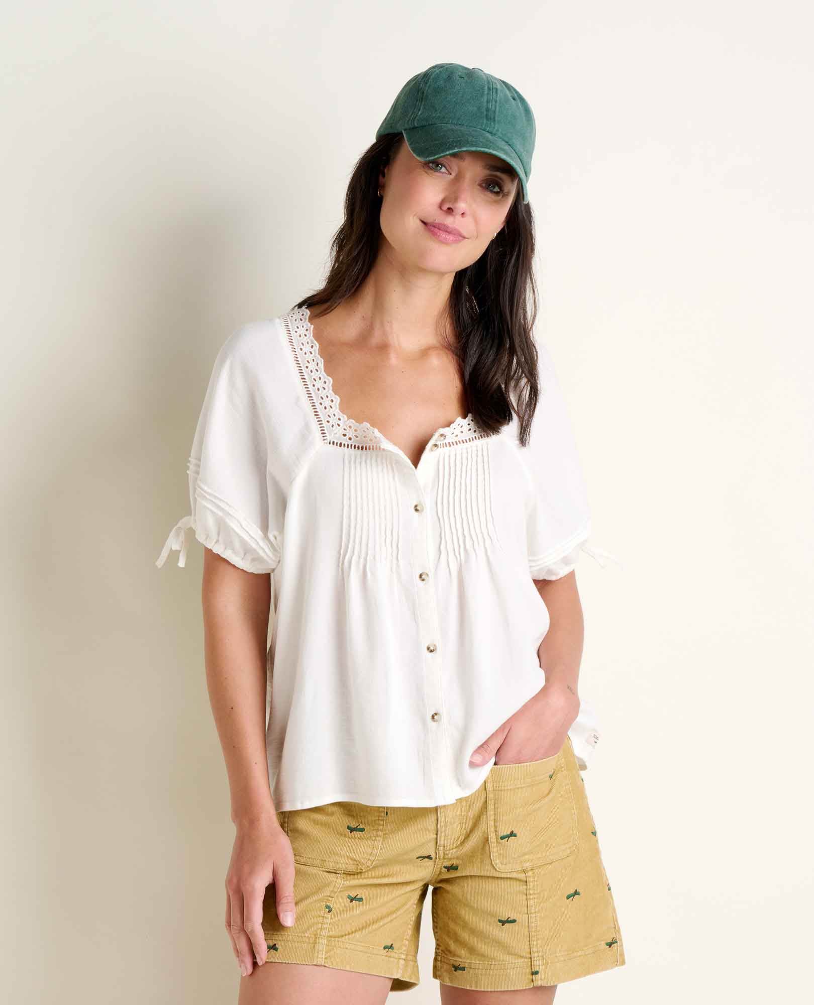 Image of Manzana Peasant Shirt