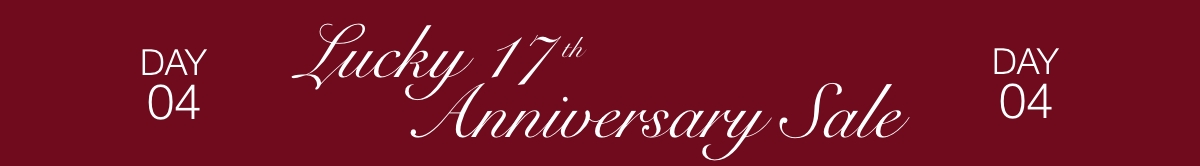 The Lucky 17th Anniversary Sale: Day 4 25% Off Skincare