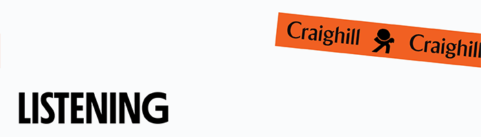 craighill listening washi tape banner