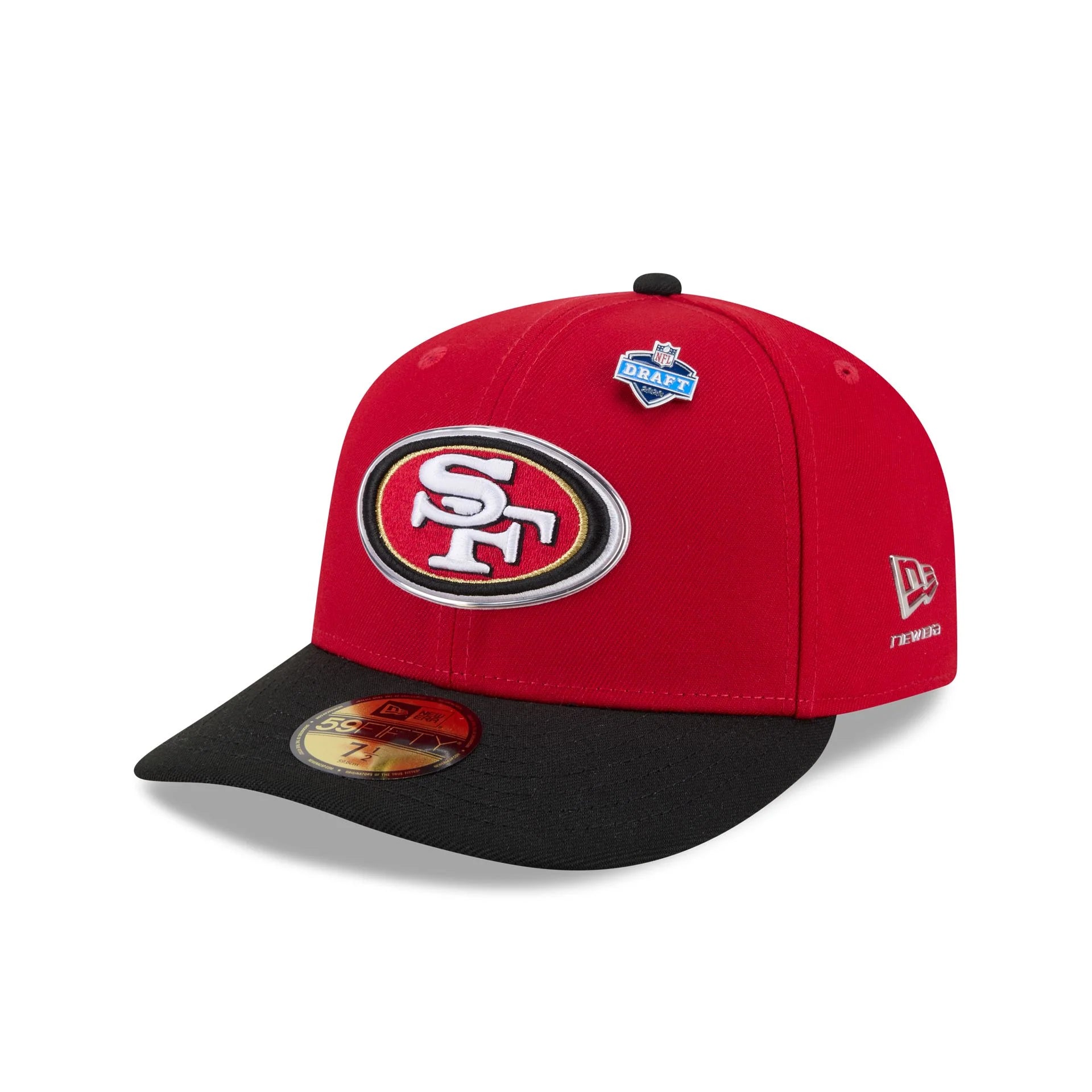 Image of New Era San Francisco 49ers 2026 NFL Draft 59FIFTY Fitted Hat