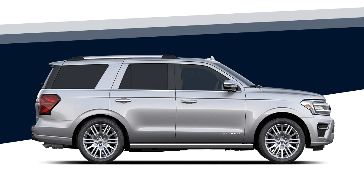 Profile of a 2024 Ford Expedition&reg; Platinum SUV