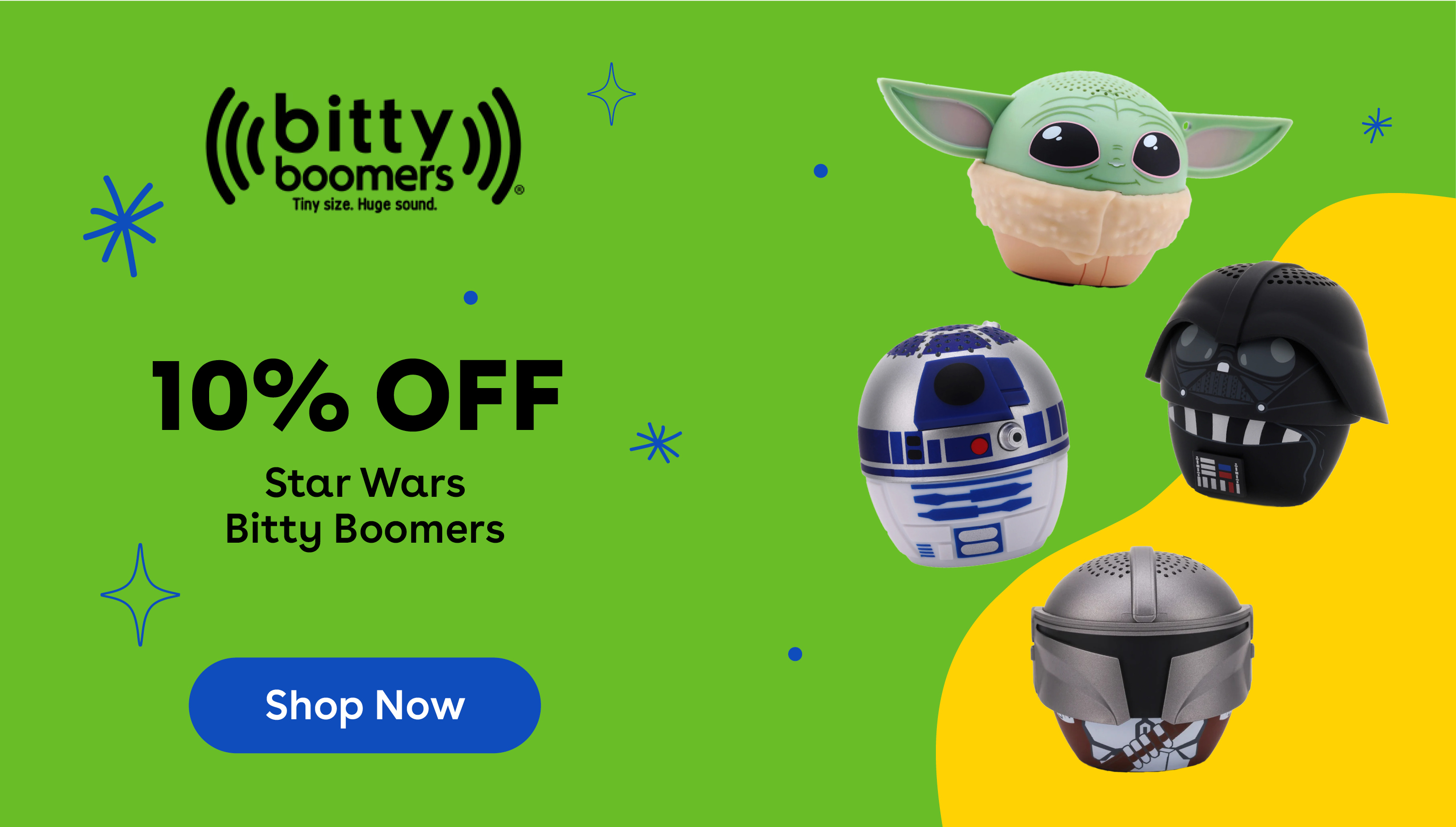 10% OFF Star Wars Bitty Boomers
