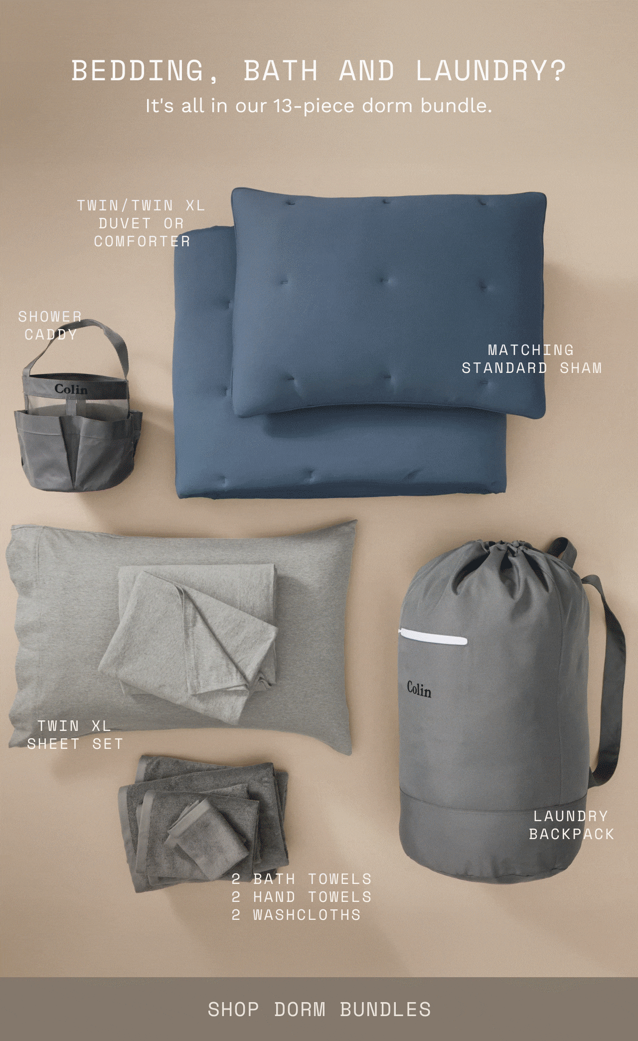 DORM BUNDLES SHIP FREE
