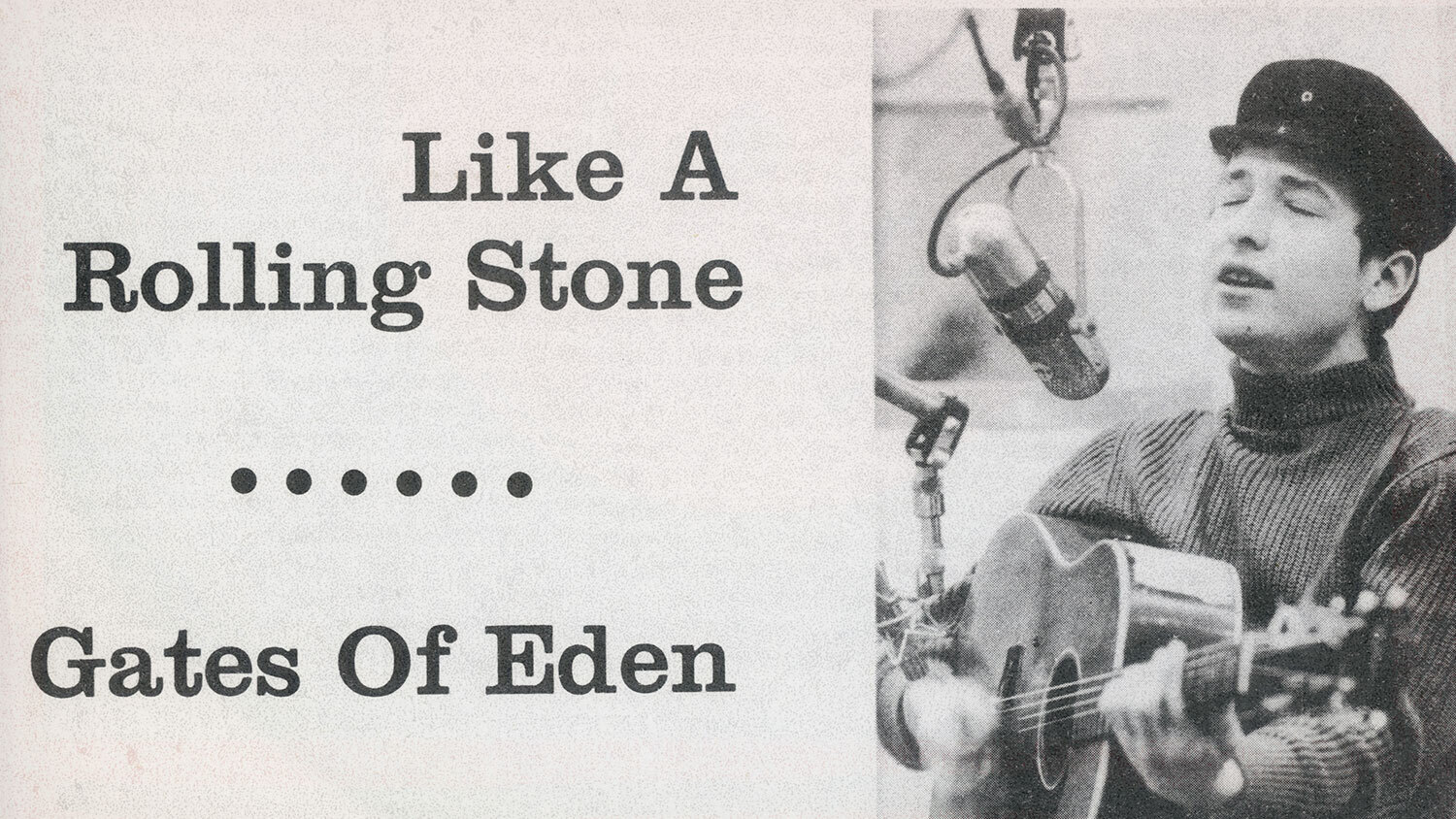 Like a Rolling Stone cover