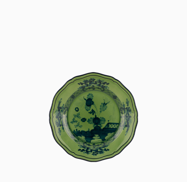 Discover the Malachite bread plate