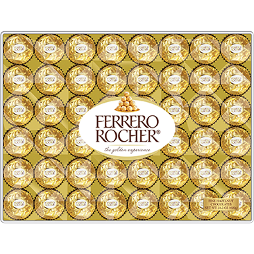 Ferrero Rocher, Milk Chocolate Hazelnut Candy, 21.2 oz, 48-Count