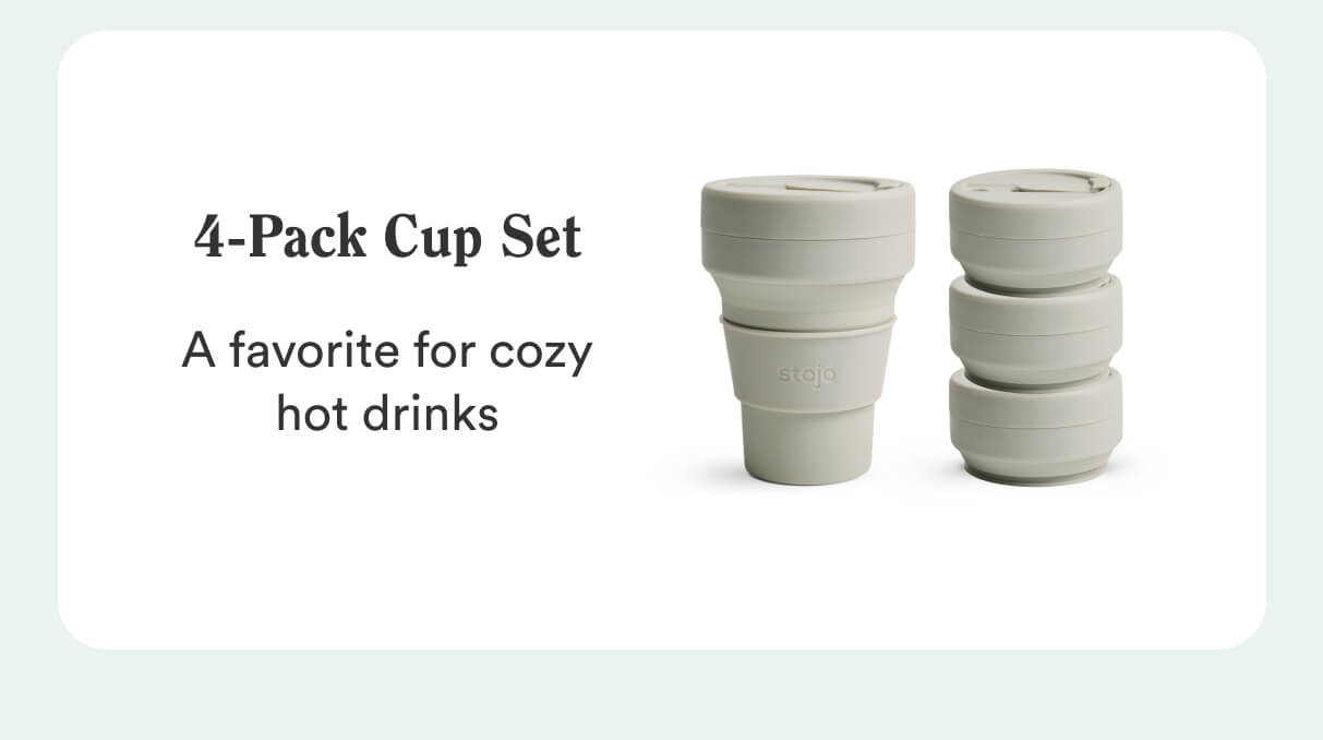 4-Pack Cup Set