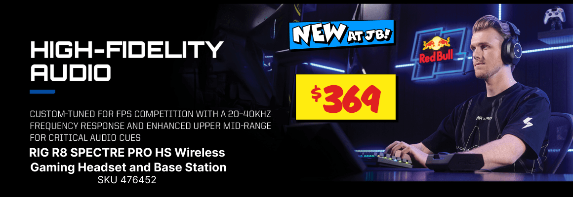 RIG R8 SPECTRE PRO HS Dual Wireless Gaming Headset and Base Station for PlayStation