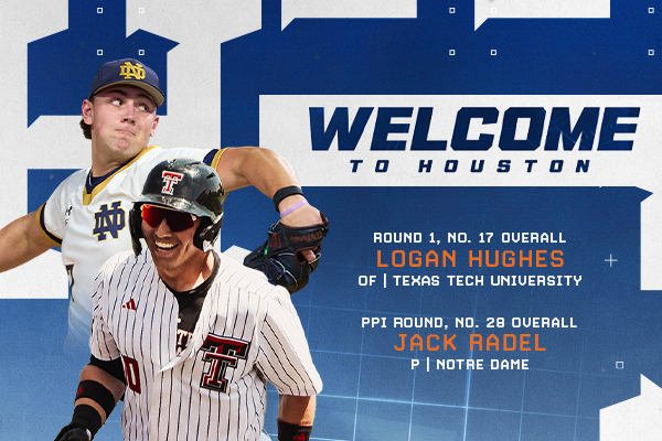 Welcome to Houston Logan Hughes and Jack Radel