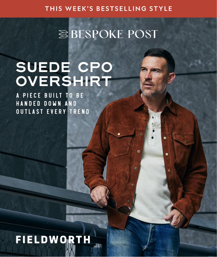 Suede CPO Overshirt