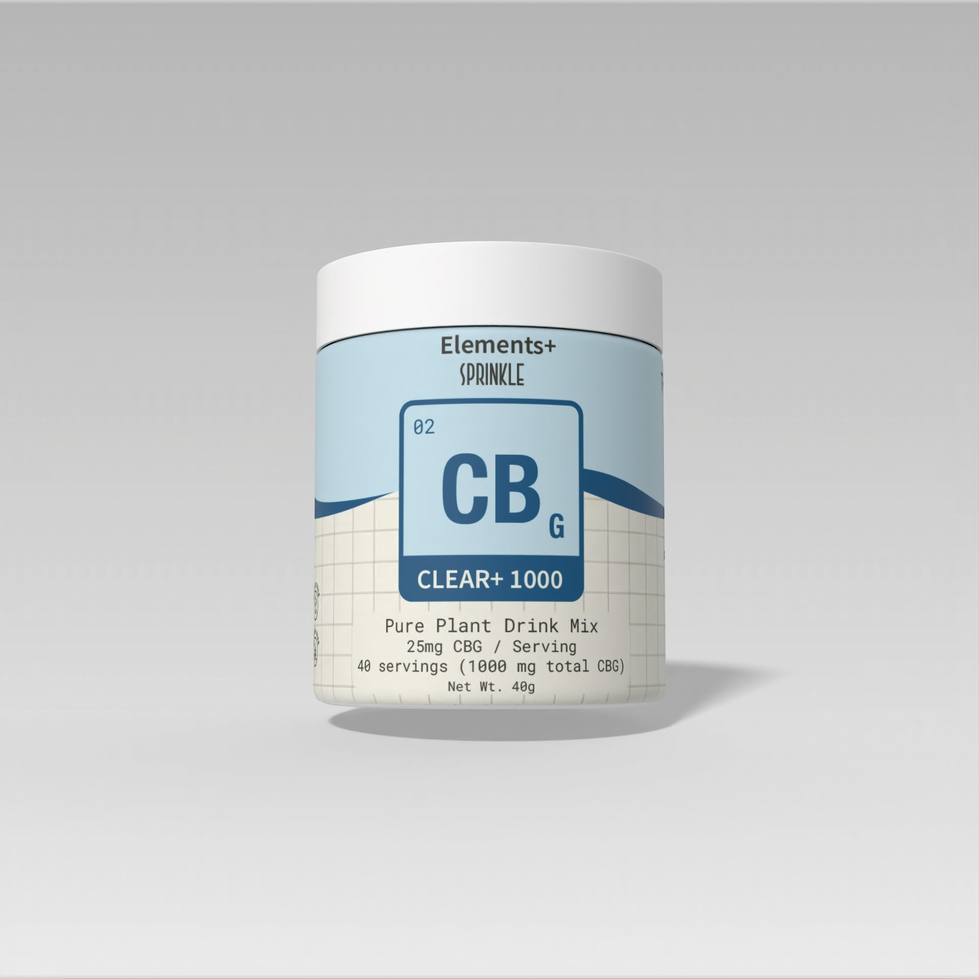 Image of CLEAR+ CBG Drink Mix