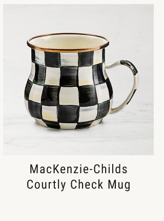 MacKenzie-Childs Courtly Check Mug