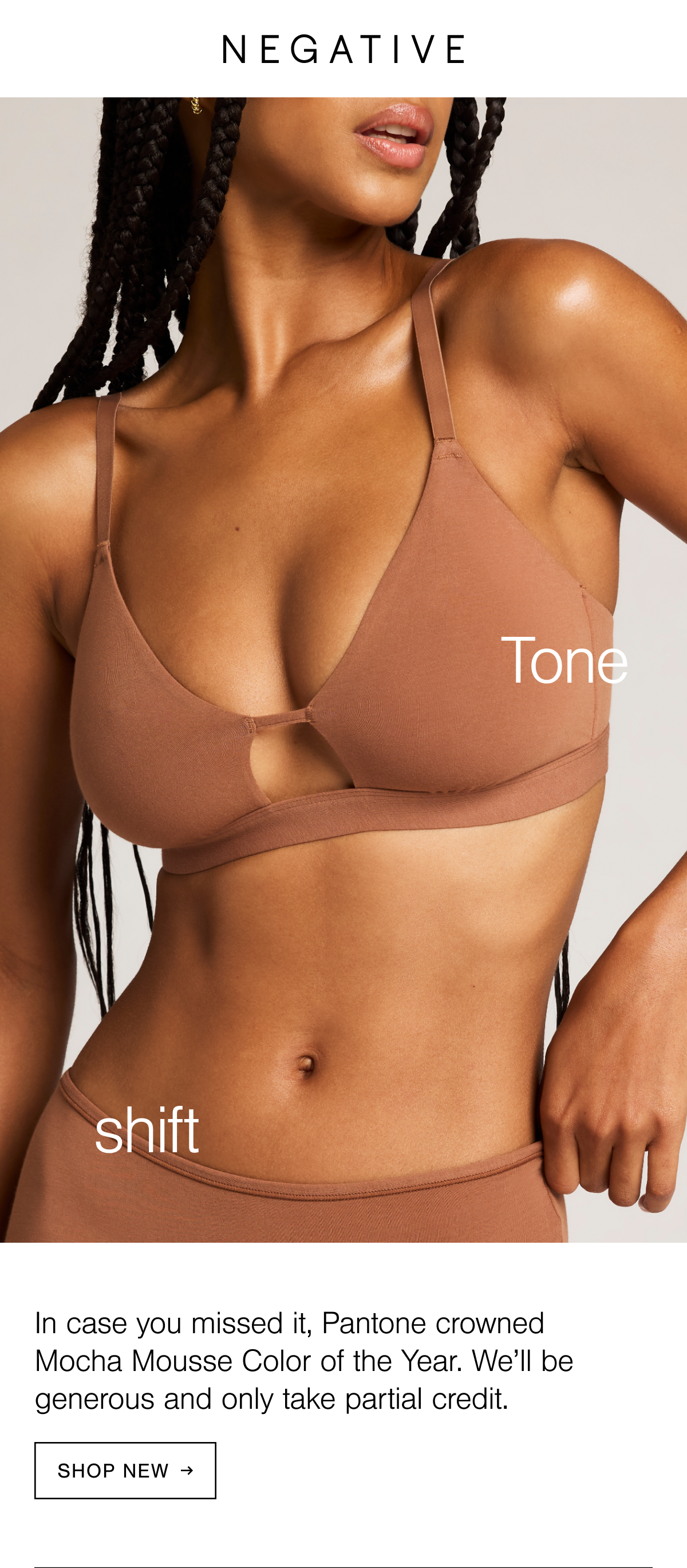 Our fan favorite cutout bra, now in our long-staple cotton for the ultimate soft, stretchy, and lightweight feel.