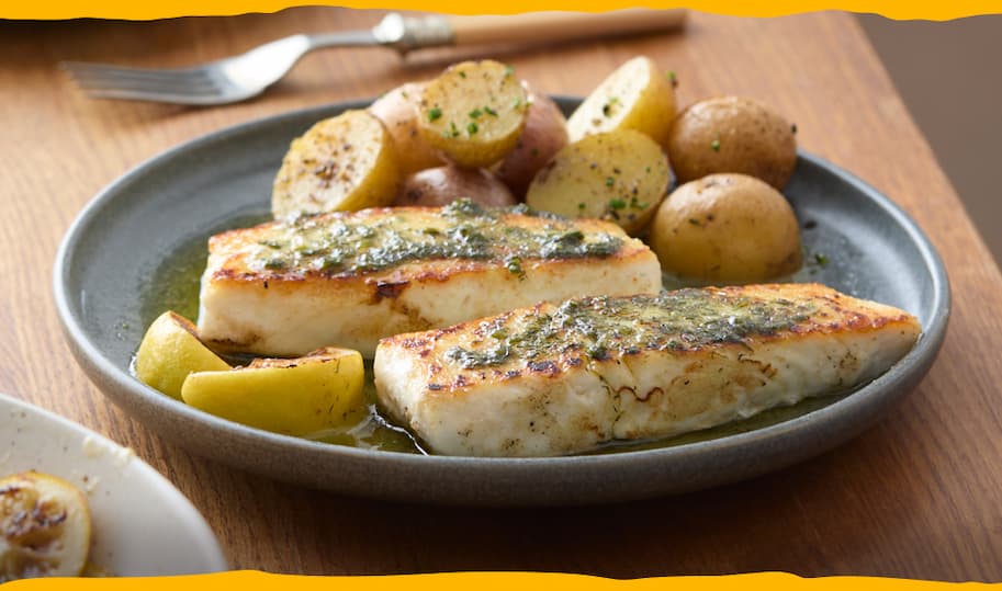 Herbed Halibut