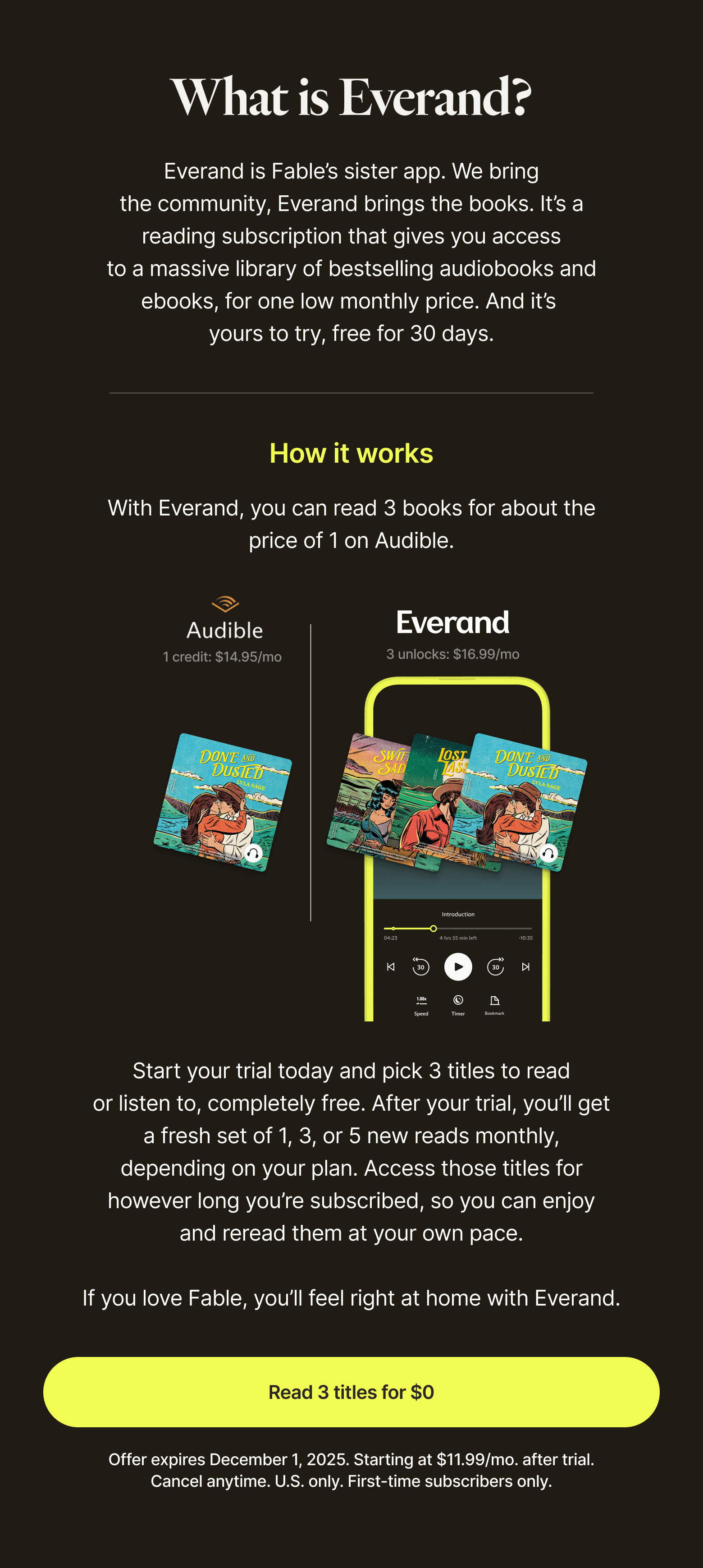 What is Everand?