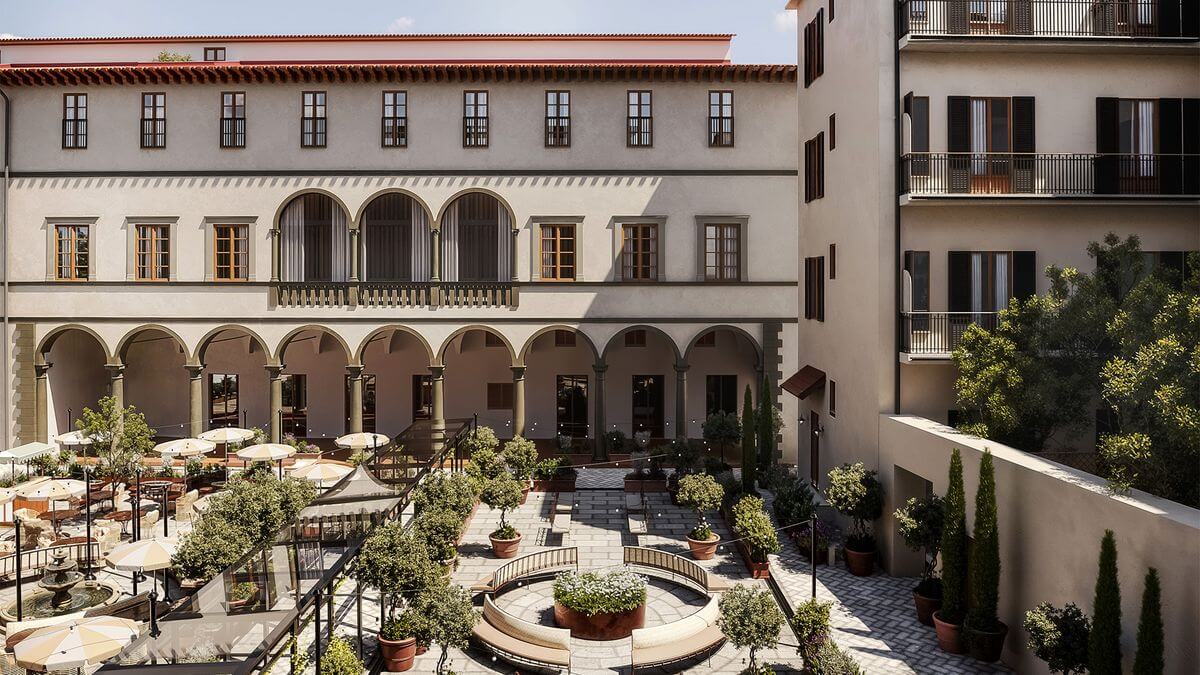 Trendy Florence Renaissance Style Retreat with Daily Breakfast & Dining Credit