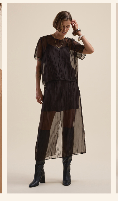 Cass Sheer Top