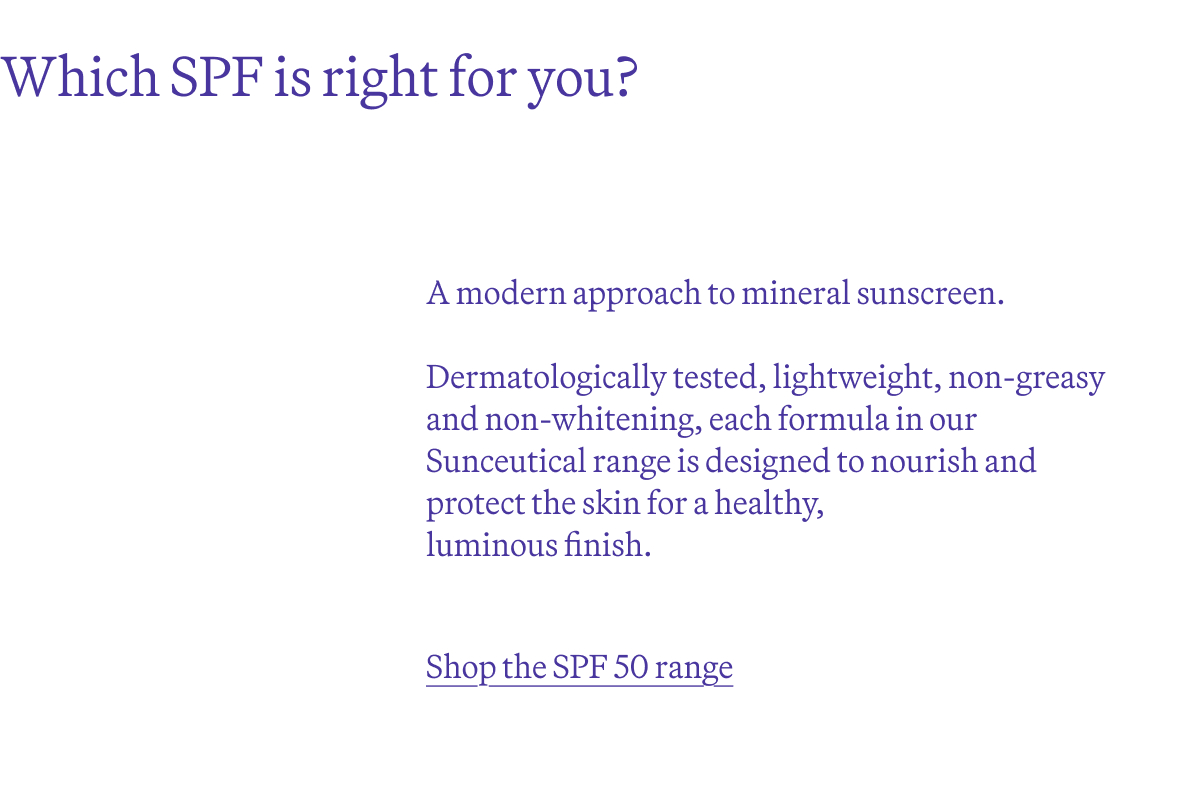 SPF Range