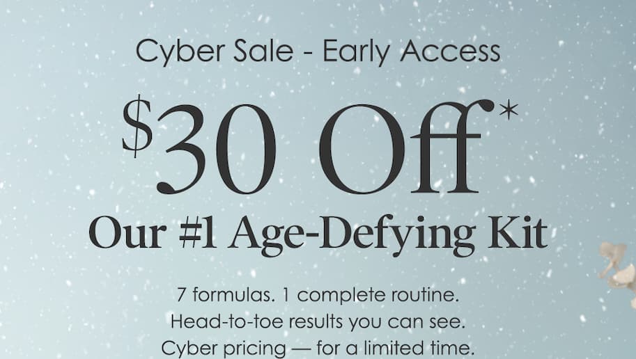 Cyber Sale Early Access $30 Off 