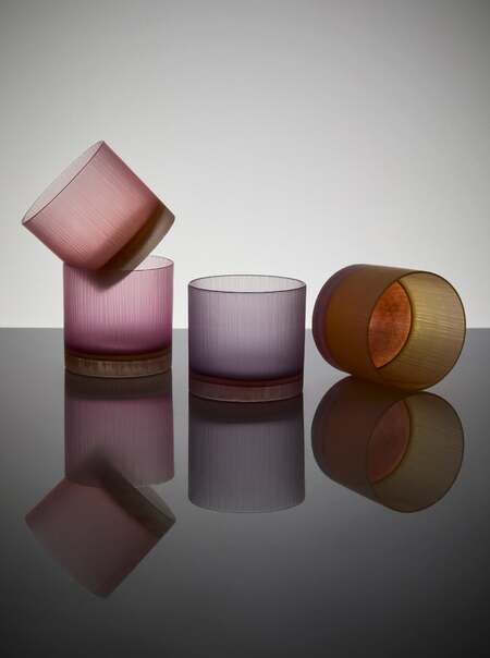 Silence Hand-Blown Shot Glasses (Set of 4)