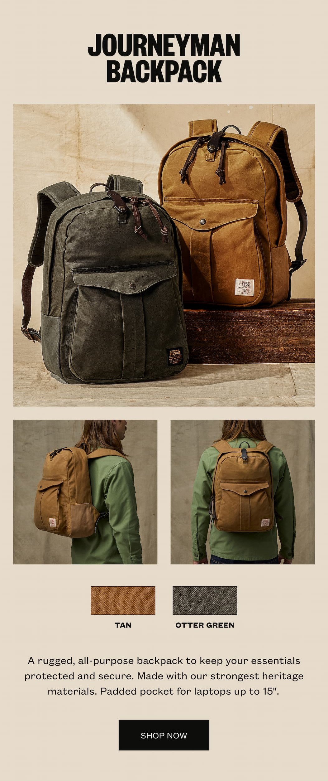 Journeyman Backpack