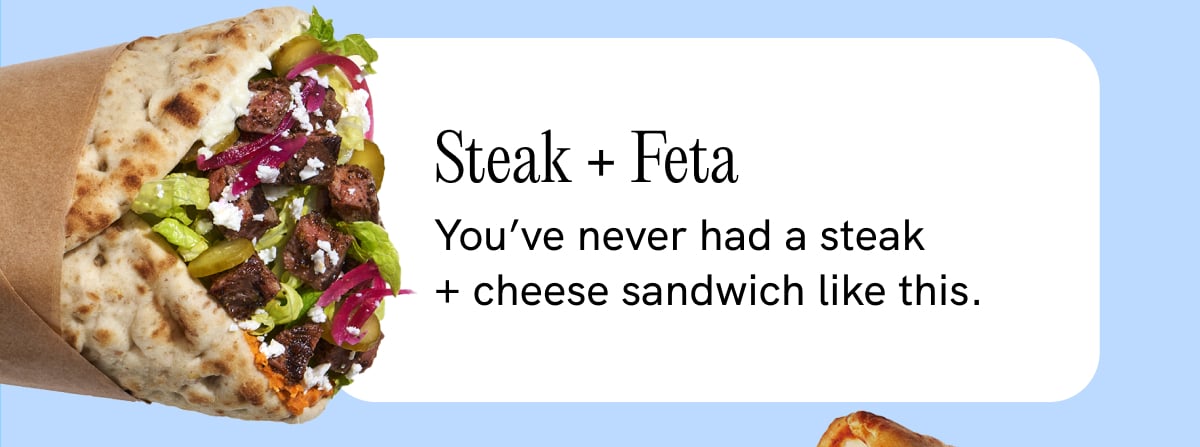 Steak + Feta