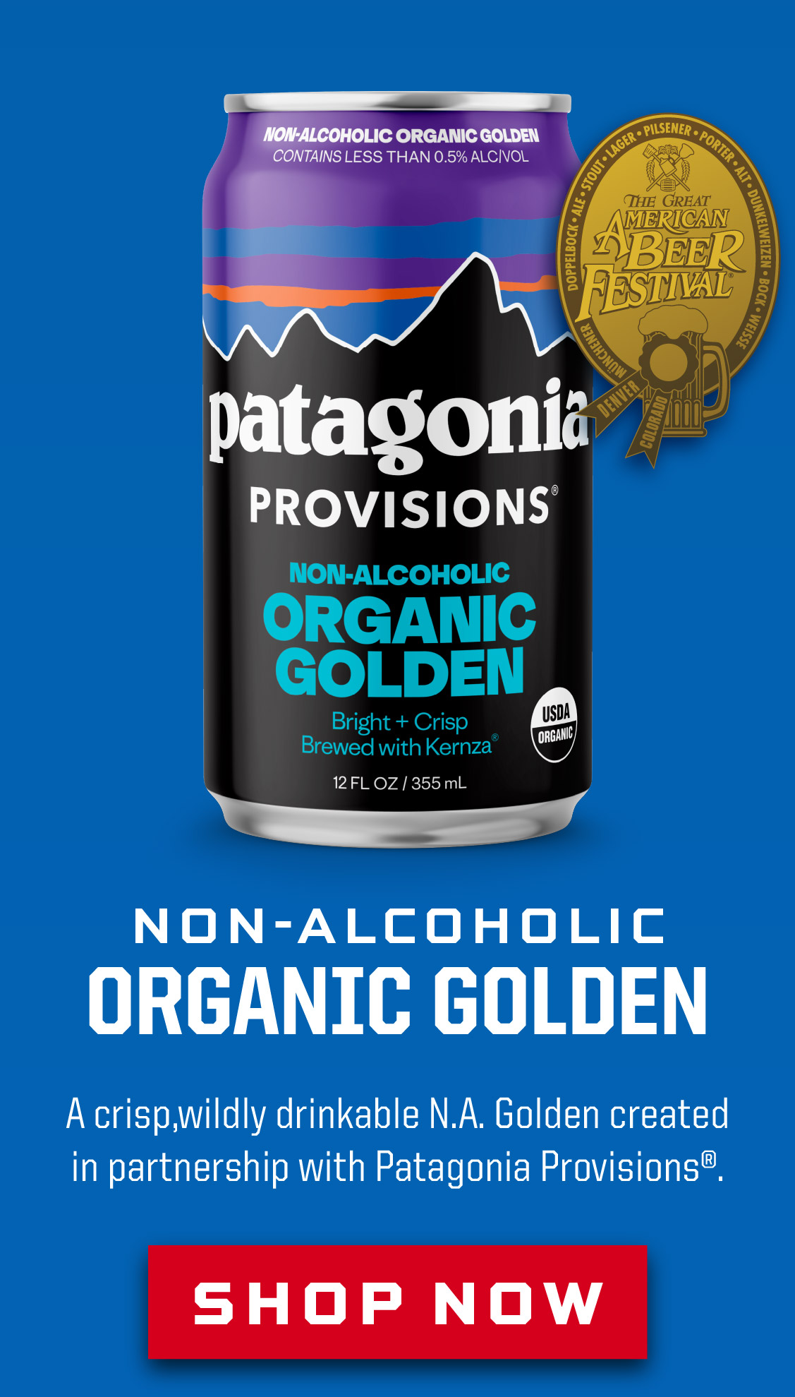 Patagonia Provisions Non-Alcoholic Organic Golden