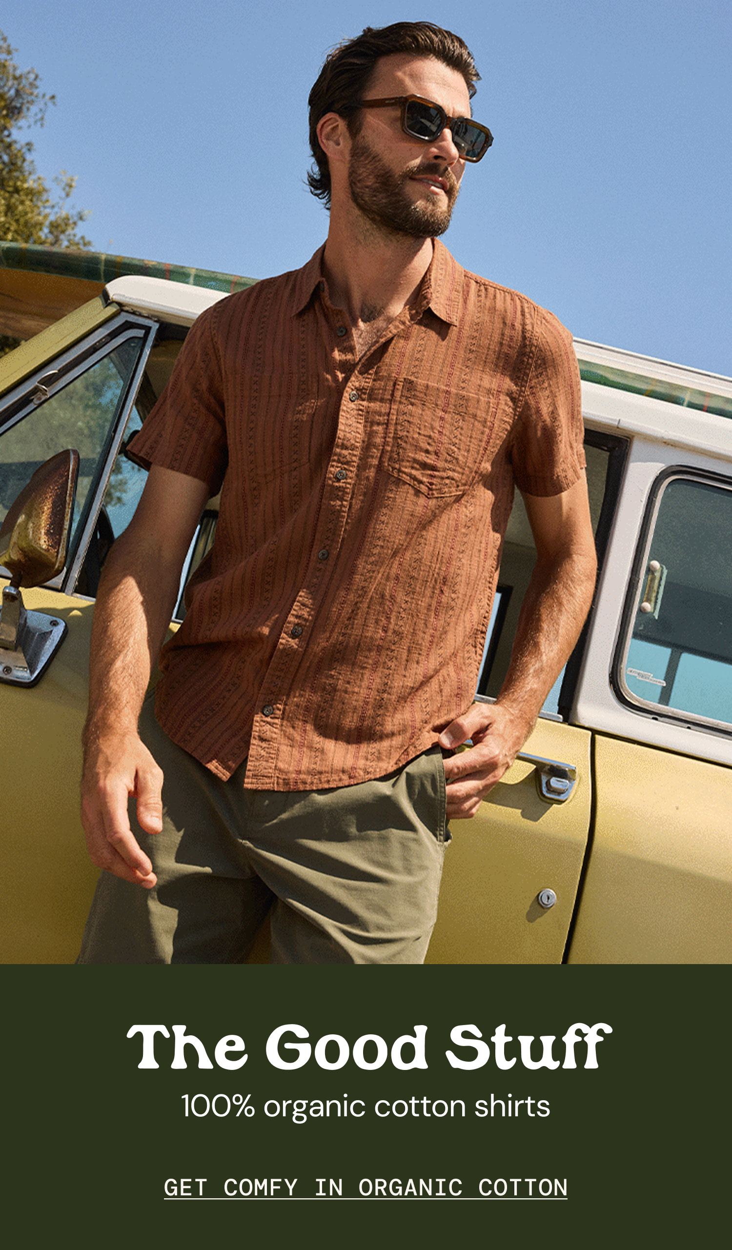 The Good Stuff: 100% organic cotton shirtsafasf